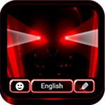 led skull keyboard android application logo